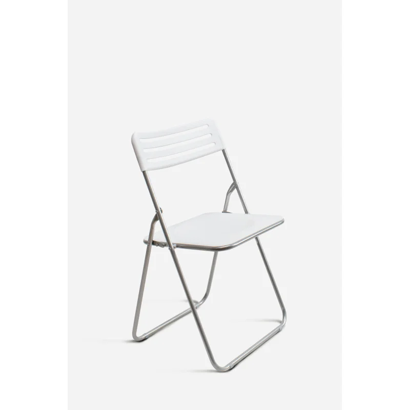 Silla Plegable de Metal Negra - Ahorra Comprando en Pack