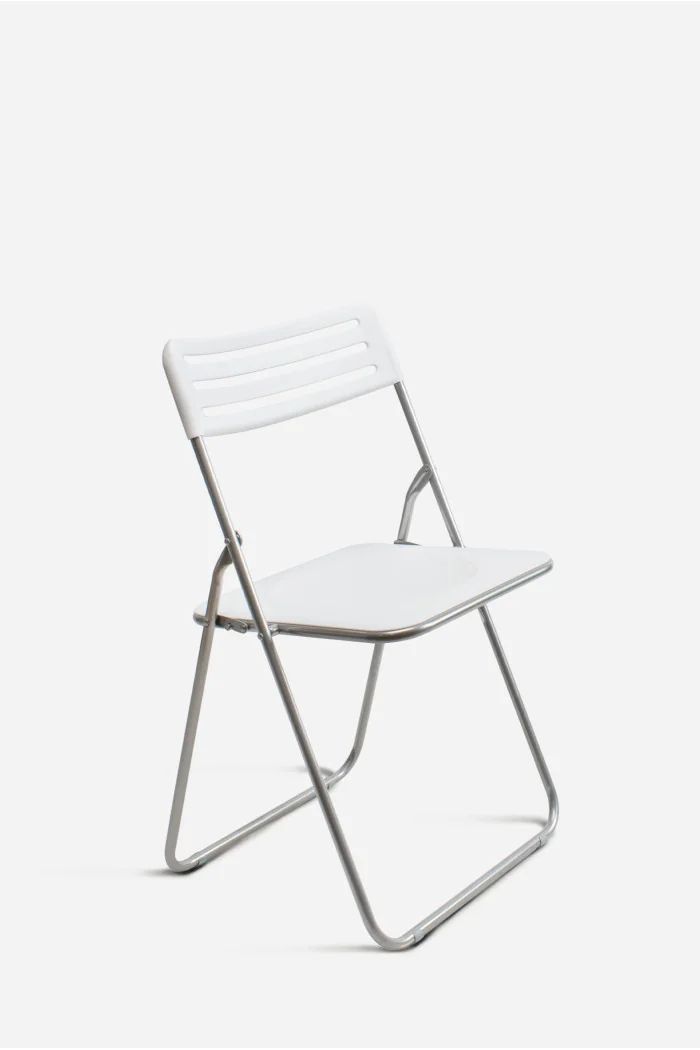 Silla Plegable de Metal Negra - Ahorra Comprando en Pack