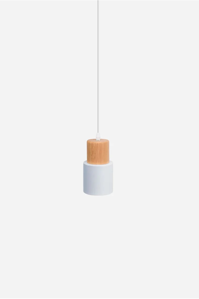 Lámpara de Techo en Aluminio y Madera - Golda