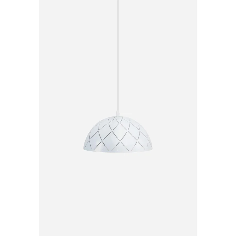 Lámpara de Techo en Metal Blanco - Safira