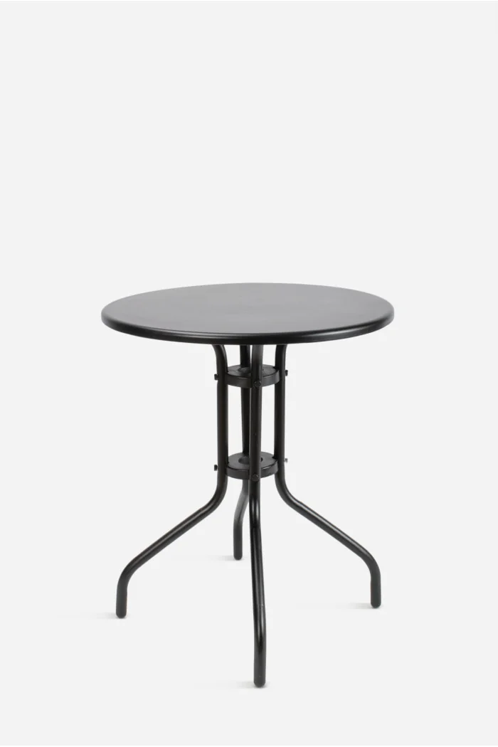 Mesa Redonda de Metal para Jardín Ø60 cm - 3 Colores