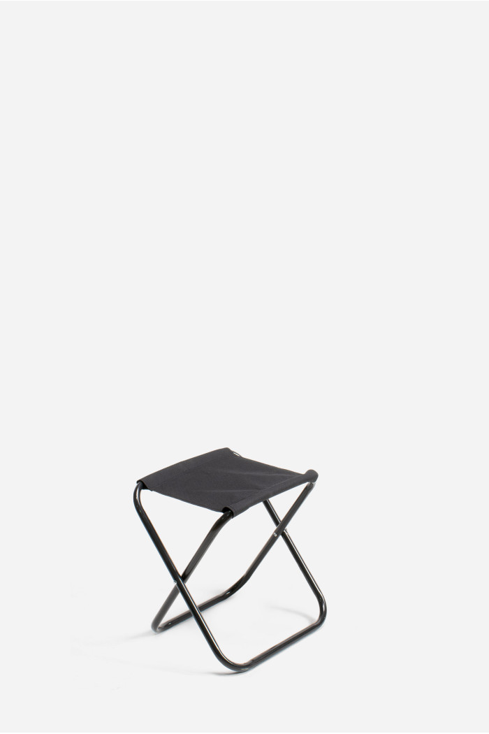 Taburete Plegable de Camping con Estructura de Metal - Varios Colores