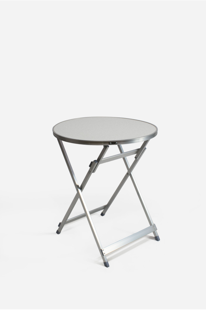 Mesa de Cámping Plegable de Aluminio - D.60x70cm