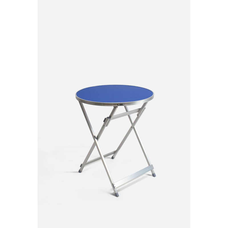 Mesa de Cámping Plegable de Aluminio - D.60x70cm
