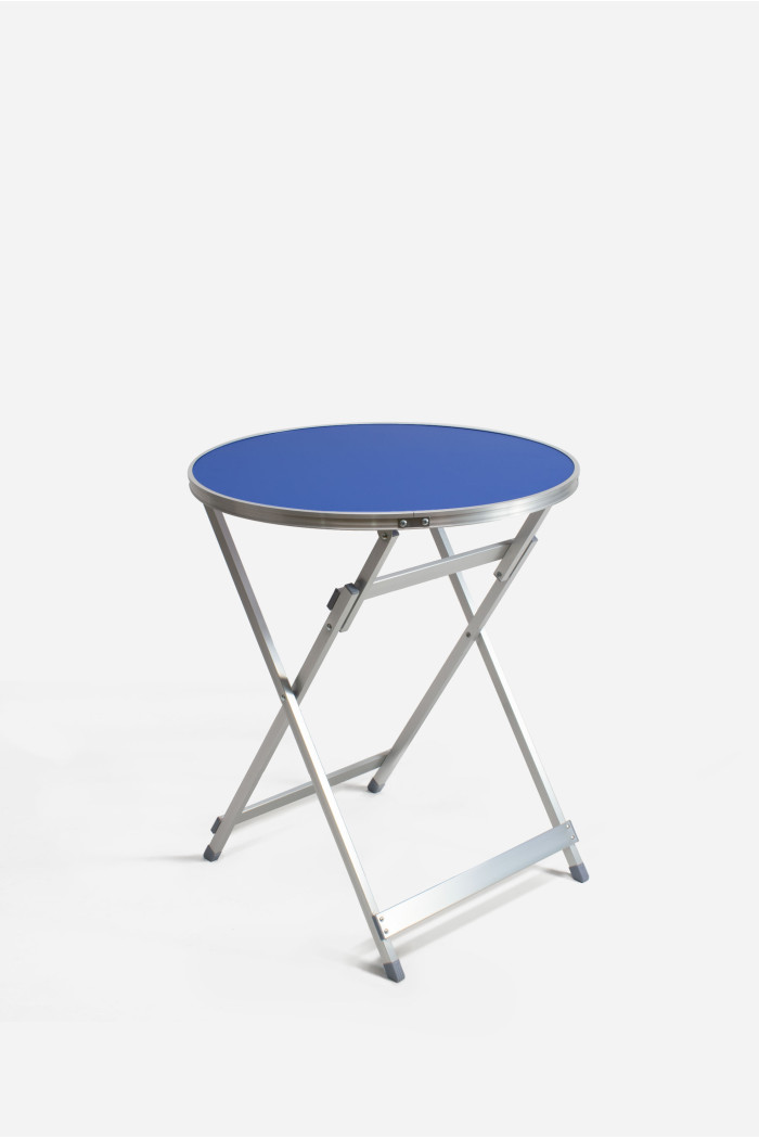Mesa de Cámping Plegable de Aluminio - D.60x70cm