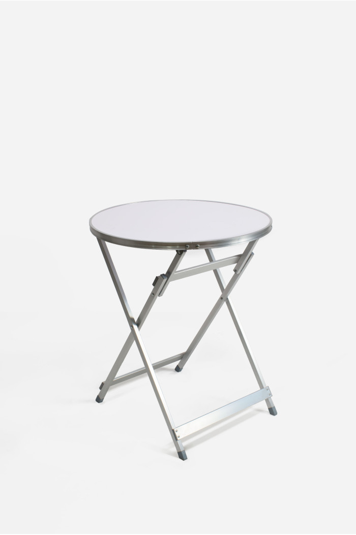Mesa de Cámping Plegable de Aluminio - D.60x70cm