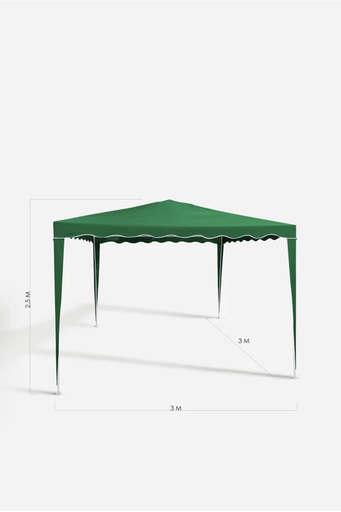 Cenador de Jardín Desmontable - 3x3x2,5 m