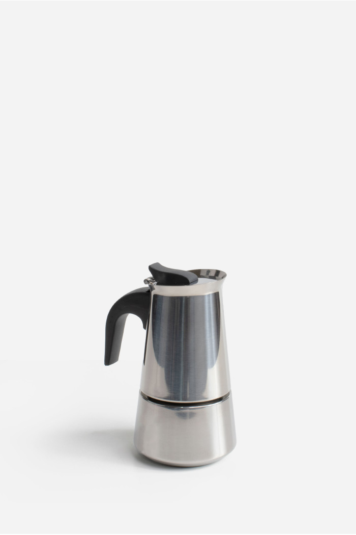 Cafetera Italiana Inducción de Acero Inoxidable - Varios Tamaños