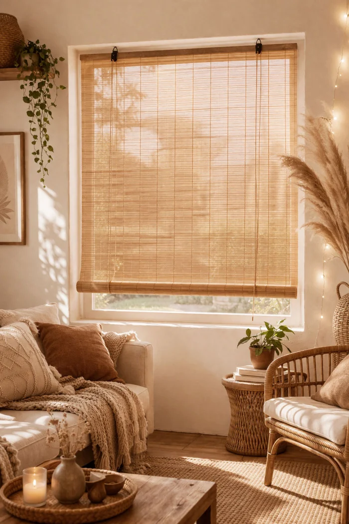 Persiana enrollable de bambú - Diversas Medidas