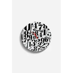 Reloj de Pared de Cristal Moderno Studio - 2 Diseños | Ø38 cm