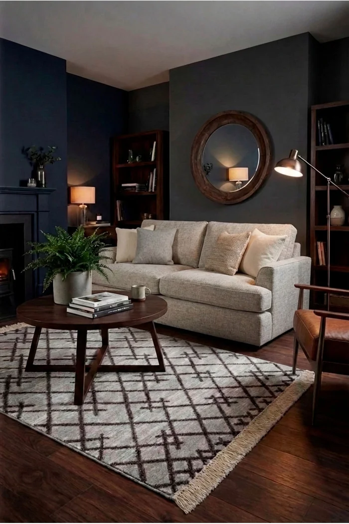 Alfombra Étnica Vintage con Flecos Antideslizante - 3 Tamaños