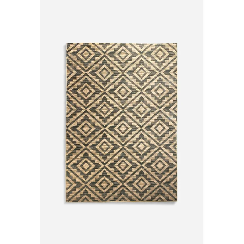 Alfombra de Microfibra con Diseño Rombos - 3 Tamaños