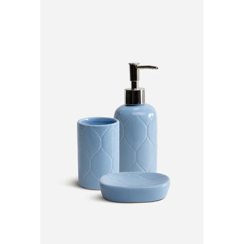 Juego de Baño de Cerámica de 3 Piezas