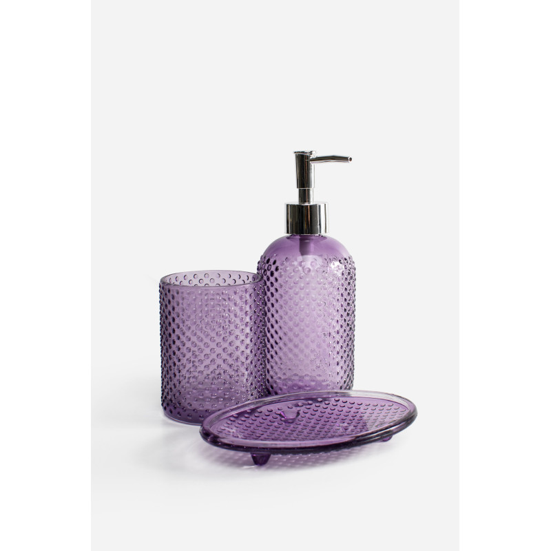 Juego de Baño de Cristal de 3 Piezas