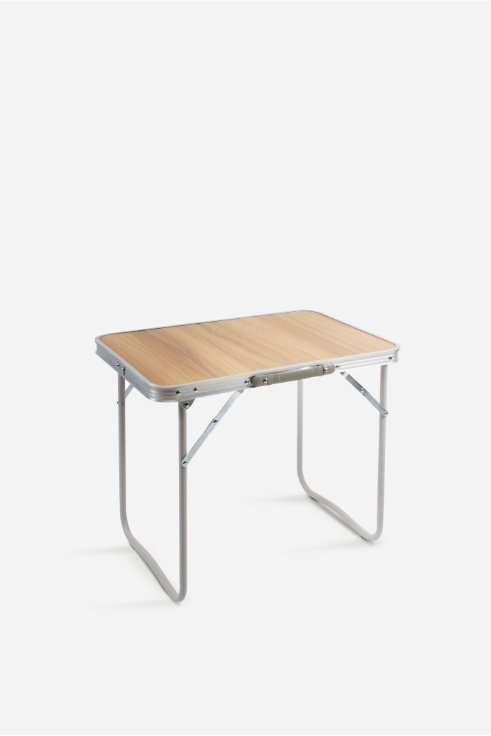 Mesa Plegable de Cámping de Acero - 70x50 cm