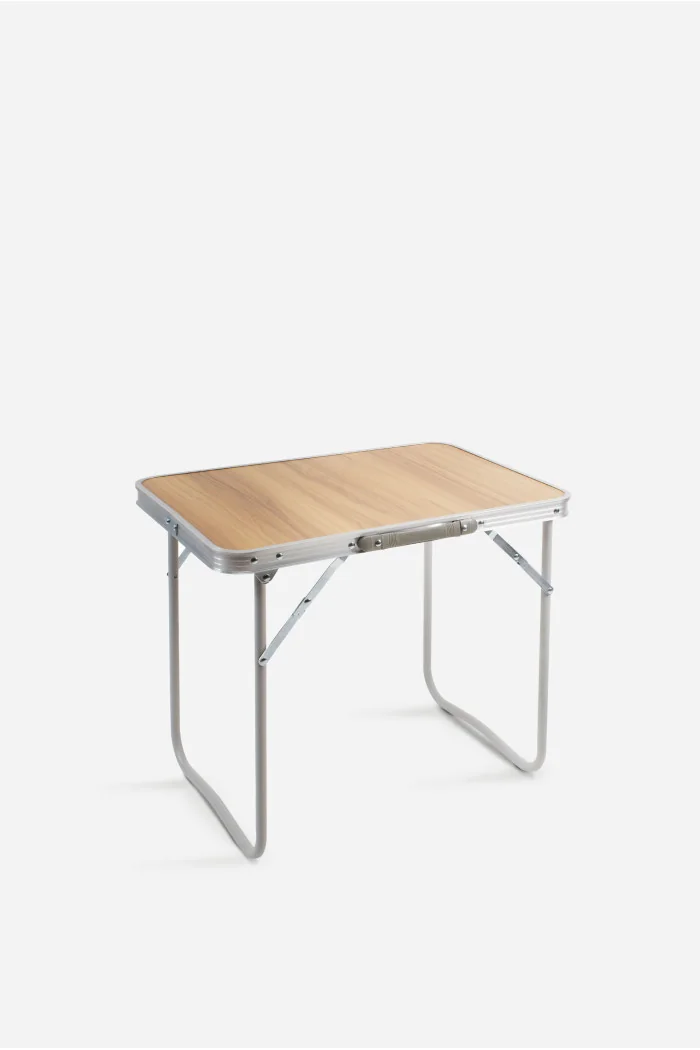 Mesa Plegable de Cámping de Acero - 70x50 cm