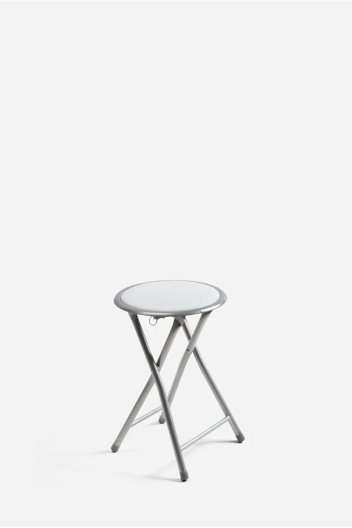 Taburete Bajo Plegable de Metal | The Secret Home