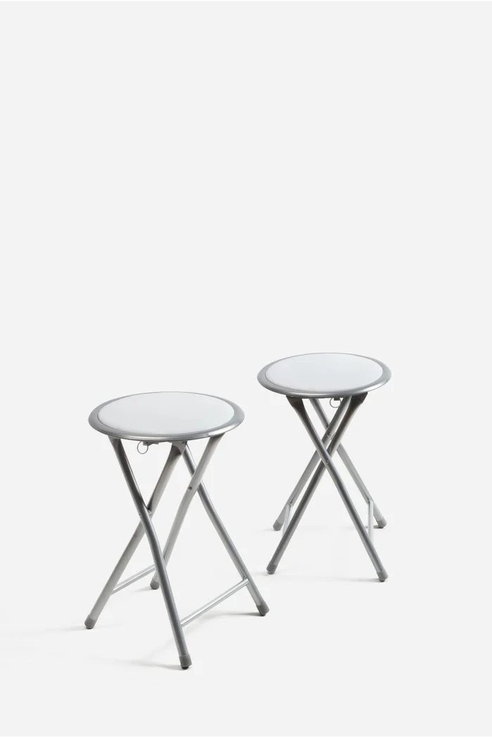 Taburete Bajo Plegable de Aluminio | The Secret Home