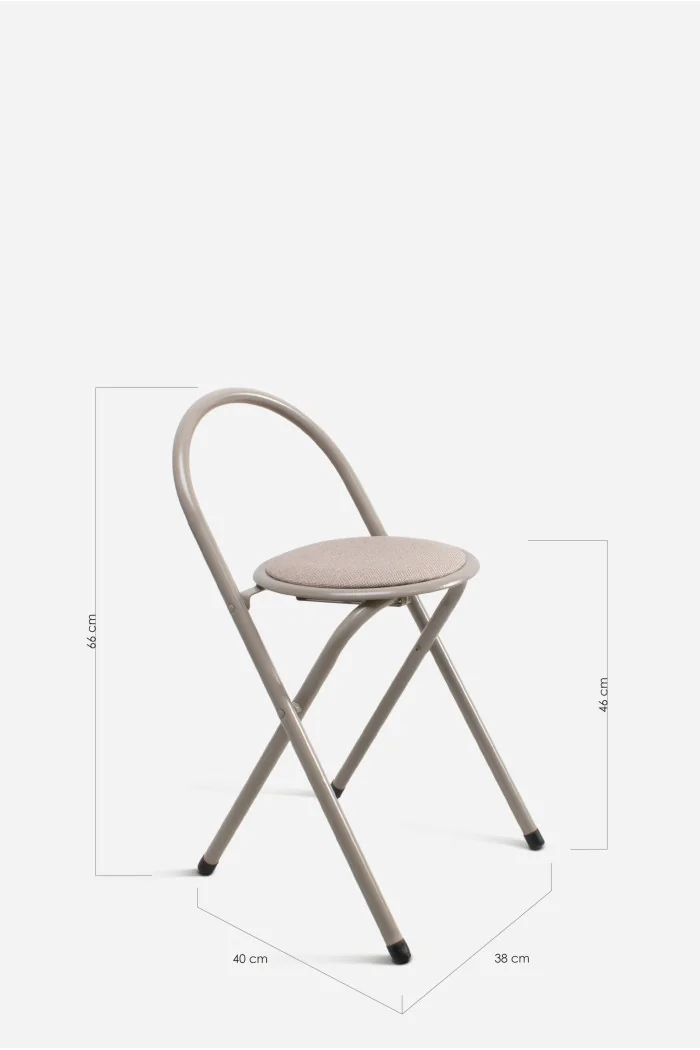 Silla Plegable Naia Loop Mini | Silla de Metal