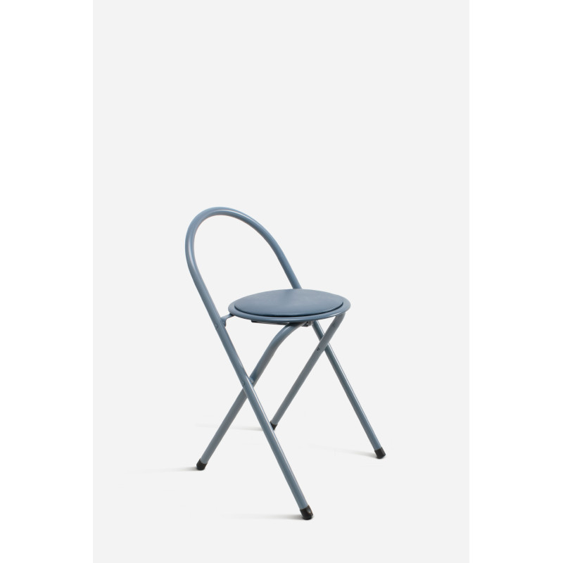 Silla Plegable Naia 38x40x60 cm | Metal y PVC
