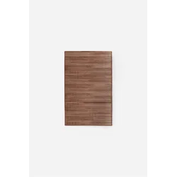 Alfombra de Bambú Antideslizante en Color Marrón Cocoa - Varios Tamaños