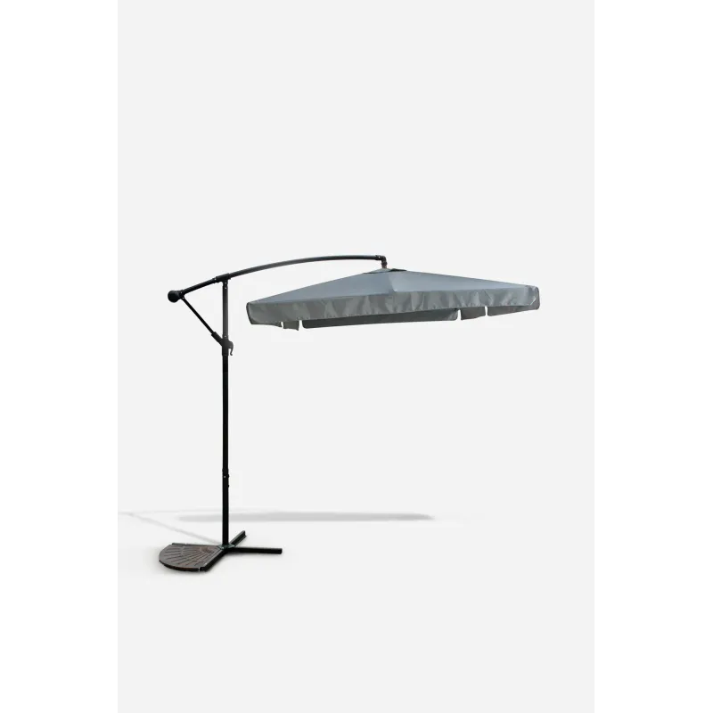 Parasol de Jardín Lateral con Poste de Aluminio/Acero - Varios Modelos