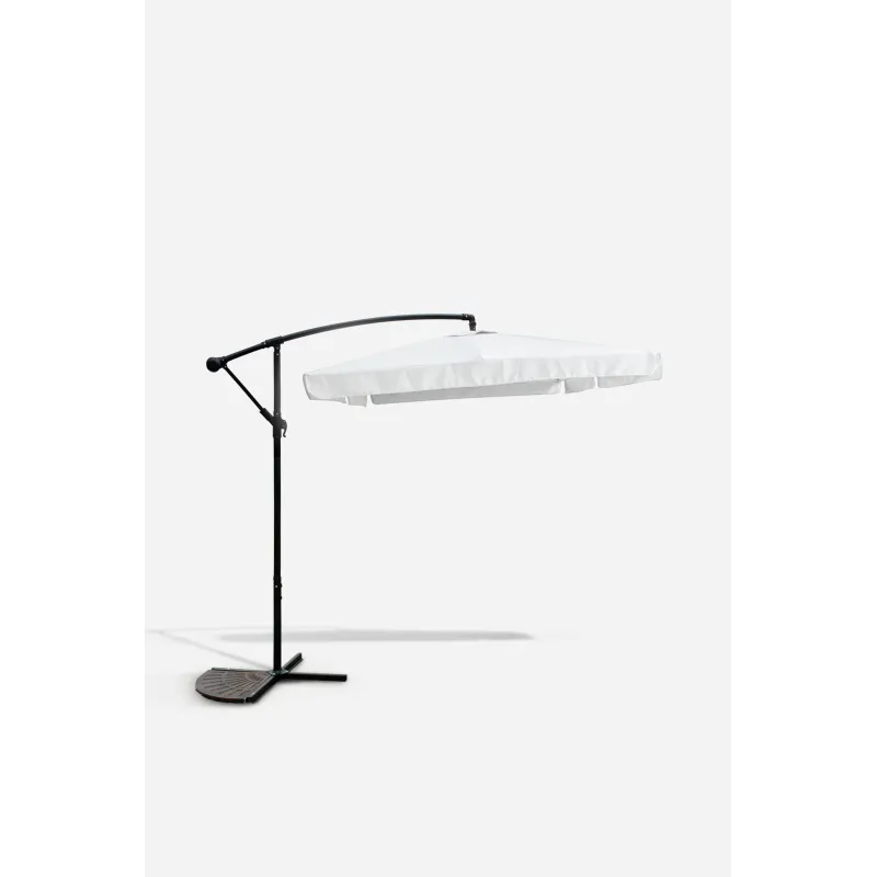 Parasol de Jardín Lateral con Poste de Aluminio/Acero - Varios Modelos