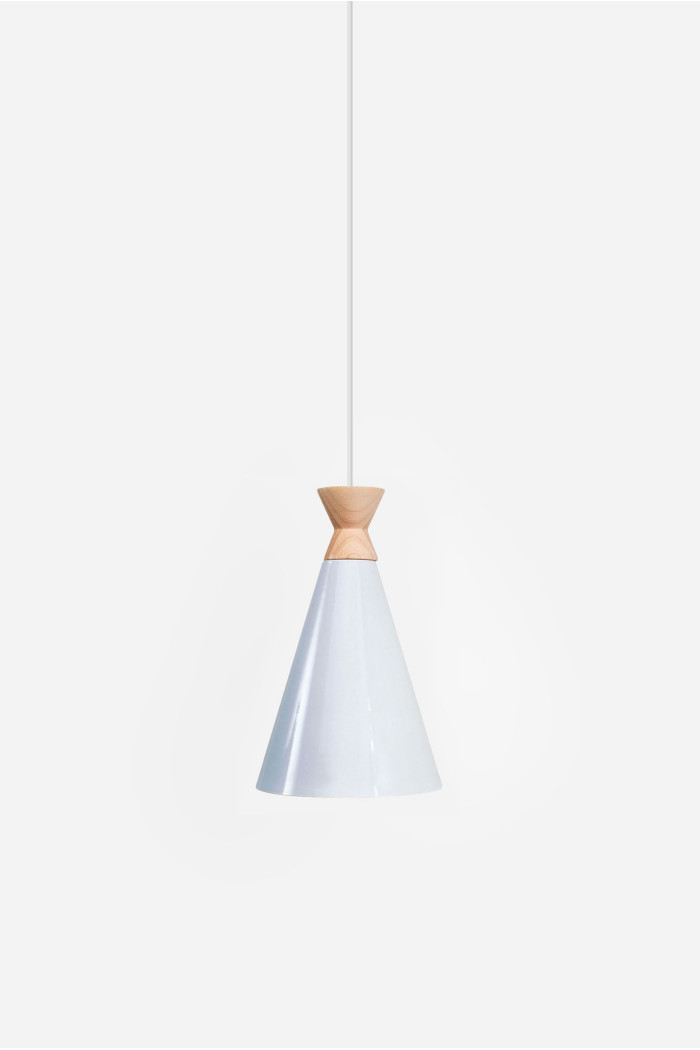 Lámpara de techo en Aluminio y Madera - Sila
