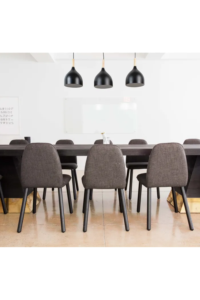 Lámpara de Techo en Aluminio y Madera - Vasti