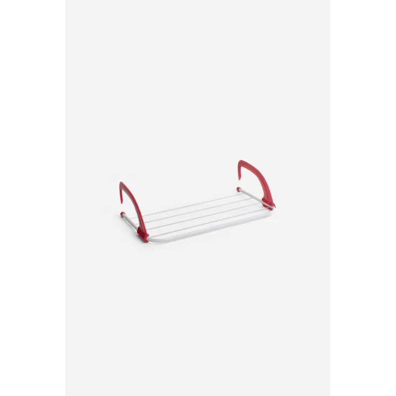 Mini Tendedero Portátil de Balcón y Radiador | Estructura de Metal Compacta 50x28 cm