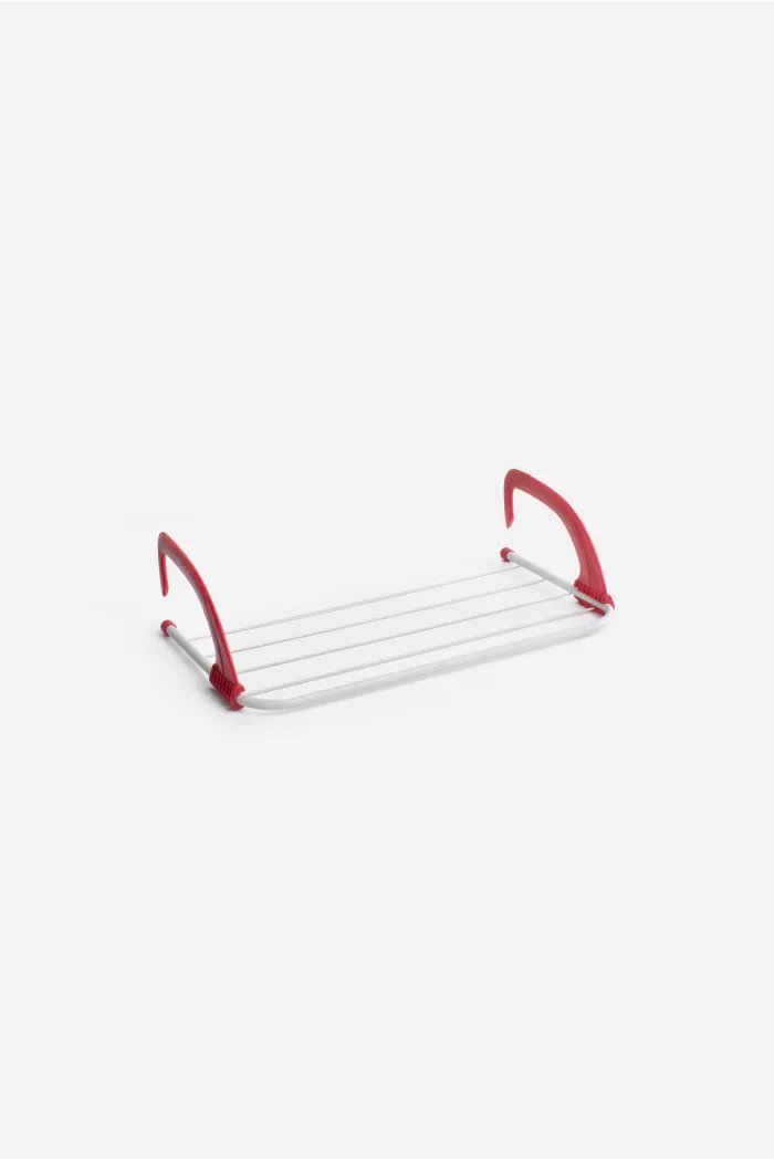 Mini Tendedero Portátil de Balcón y Radiador | Estructura de Metal Compacta 50x28 cm