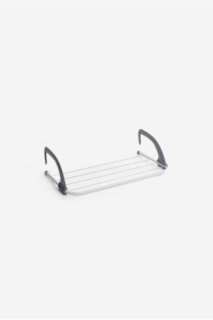 Mini Tendedero Portátil de Balcón y Radiador | Estructura de Metal Compacta 50x28 cm