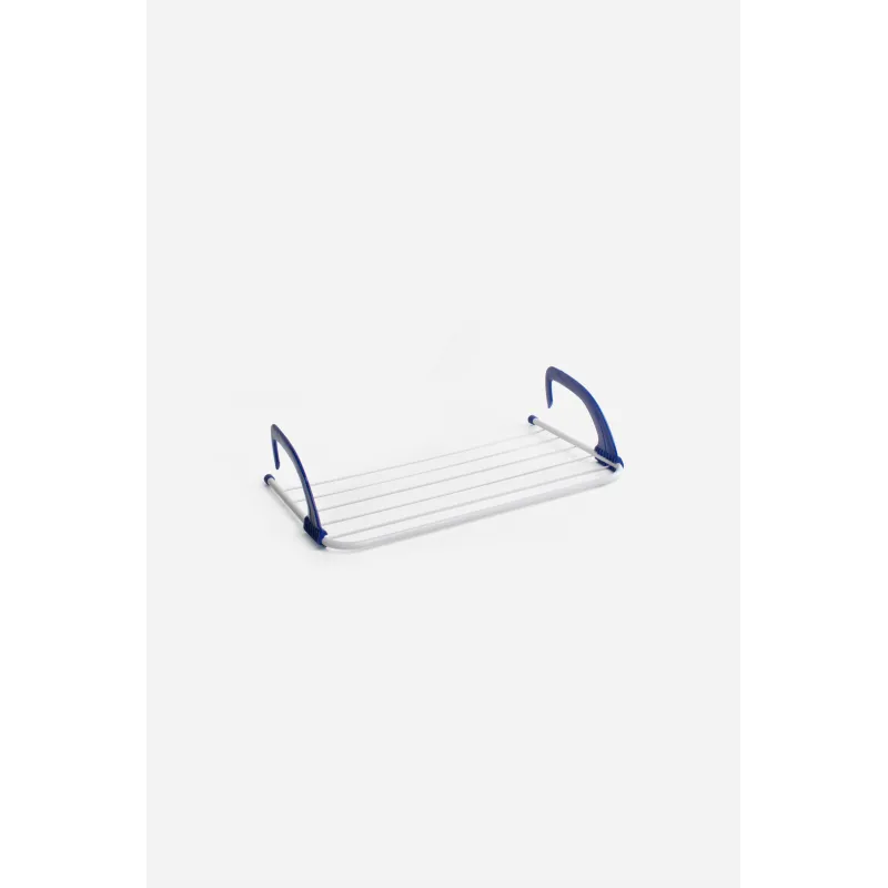 Mini Tendedero Portátil de Balcón y Radiador | Estructura de Metal Compacta 50x28 cm