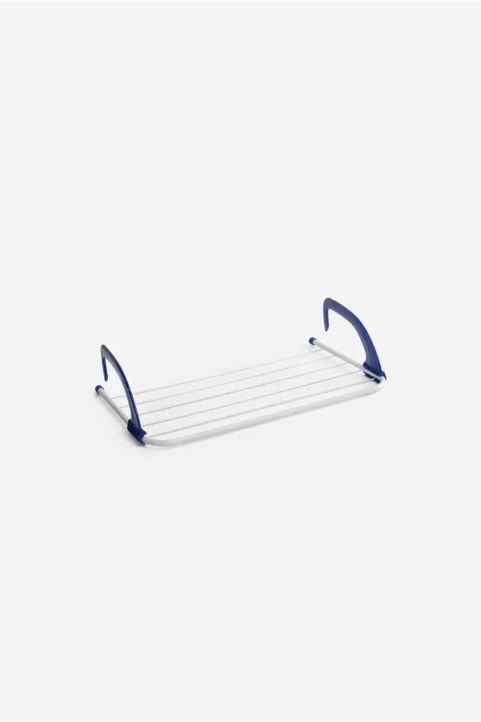 Mini Tendedero Portátil de Balcón y Radiador | Estructura de Metal Compacta 50x28 cm