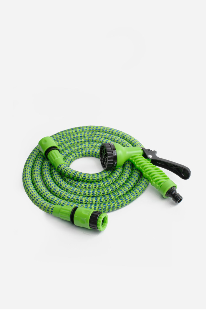 Manguera Flexible de 7,5-15M con Pistola Multifuncional - Varios Colores