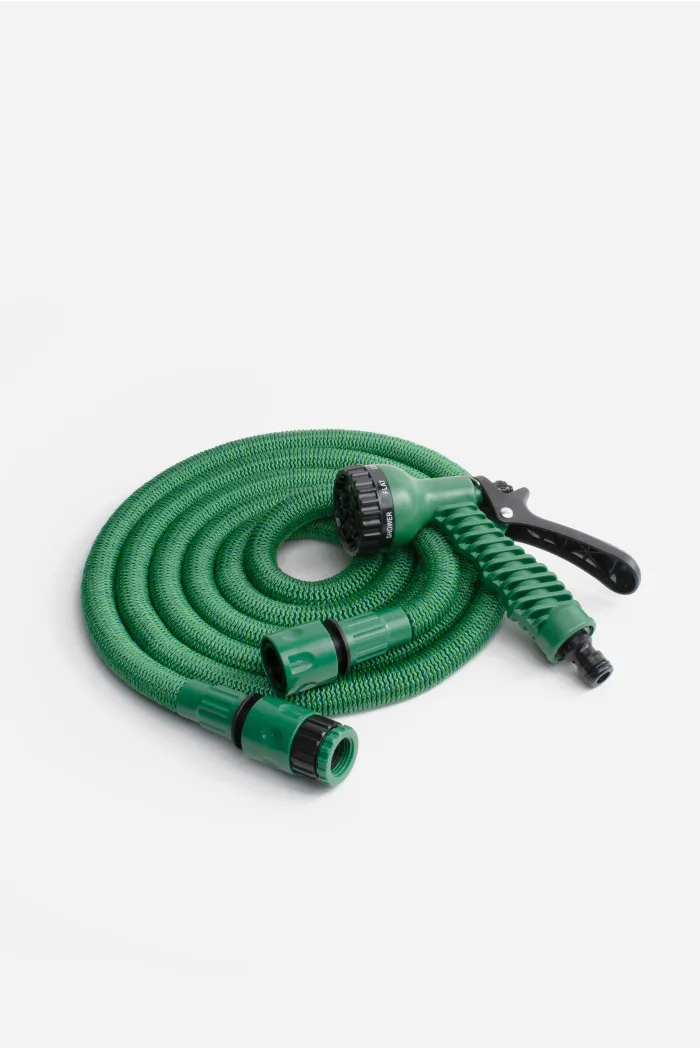 Manguera Flexible de 7,5-15M con Pistola Multifuncional - Varios Colores