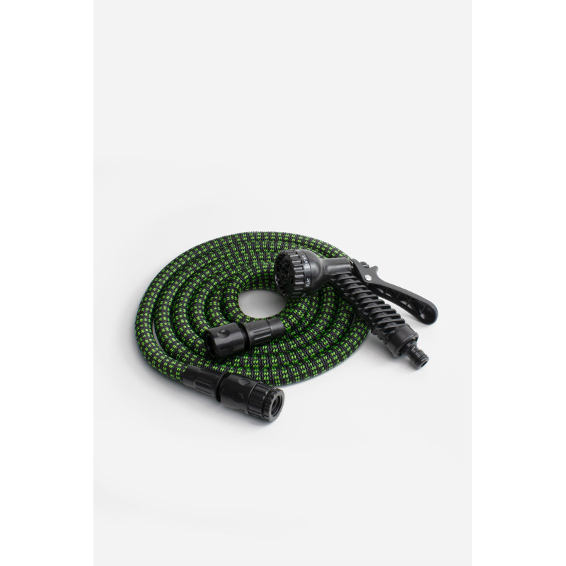 Manguera Flexible de 7,5-15M con Pistola Multifuncional - Varios Colores