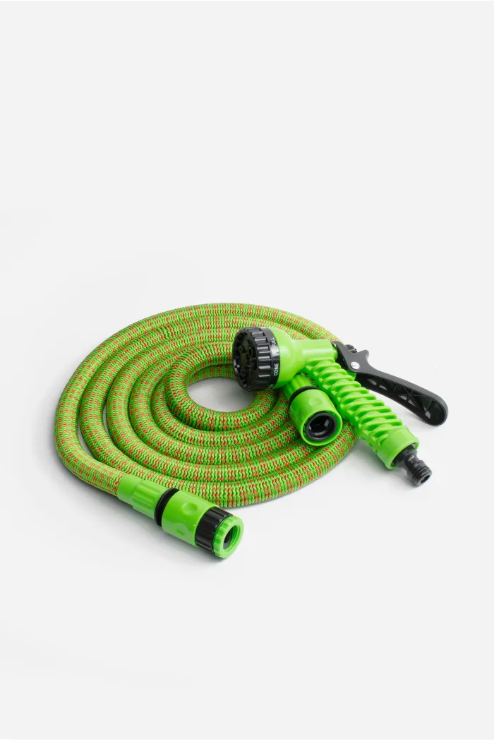 Manguera Flexible de 7,5-15M con Pistola Multifuncional - Varios Colores