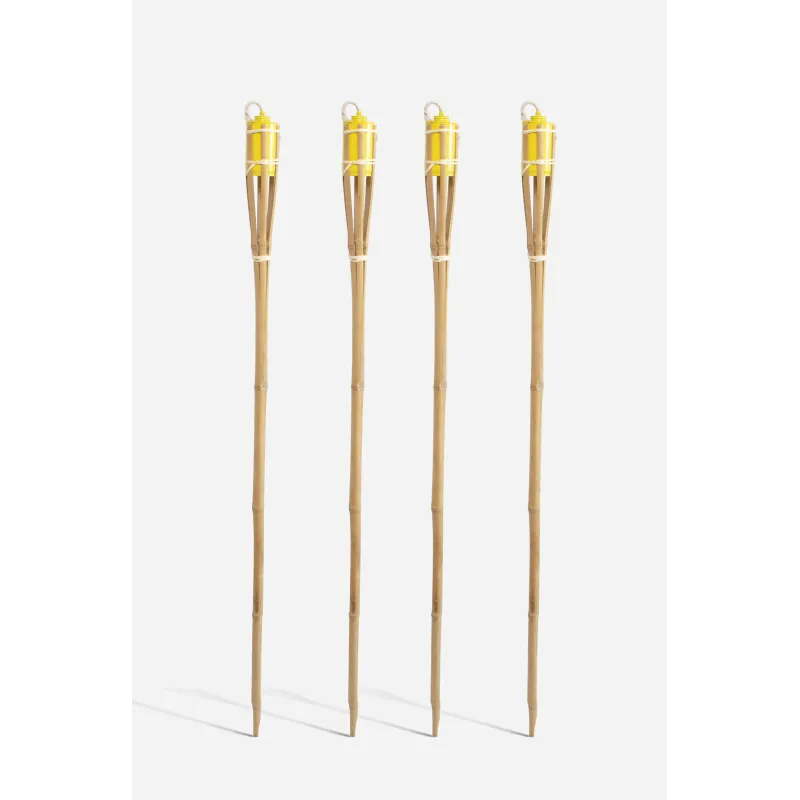 Pack de 2 y 4 Antorchas de Bambú - Varias Medidas