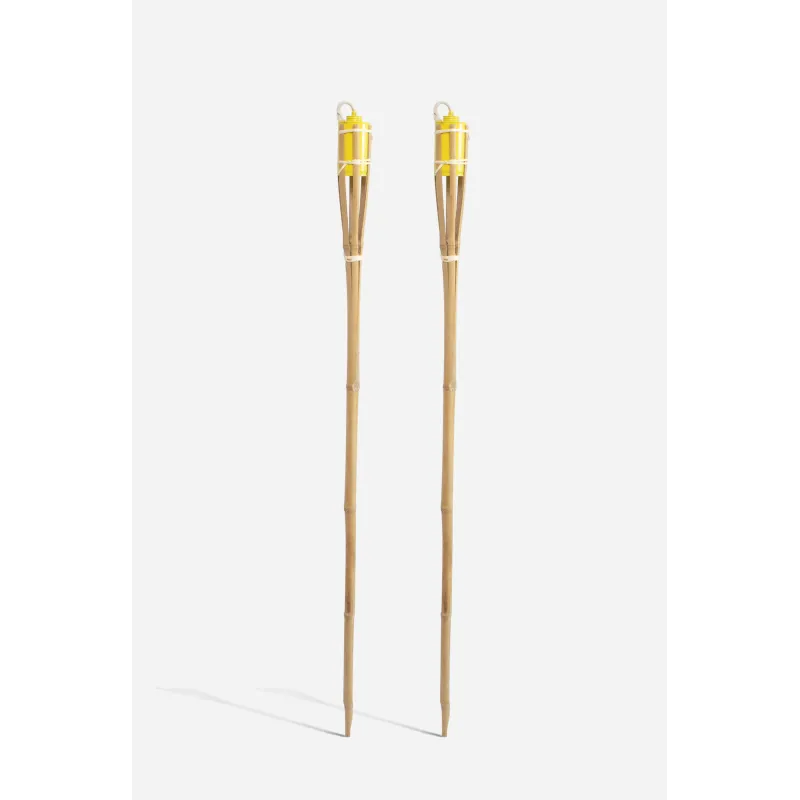 Pack de 2 y 4 Antorchas de Bambú - Varias Medidas