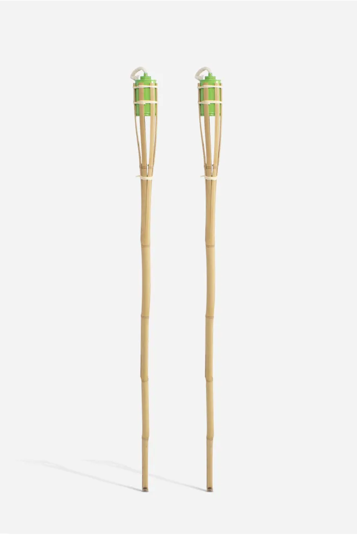 Pack de 2 y 4 Antorchas de Bambú - Varias Medidas
