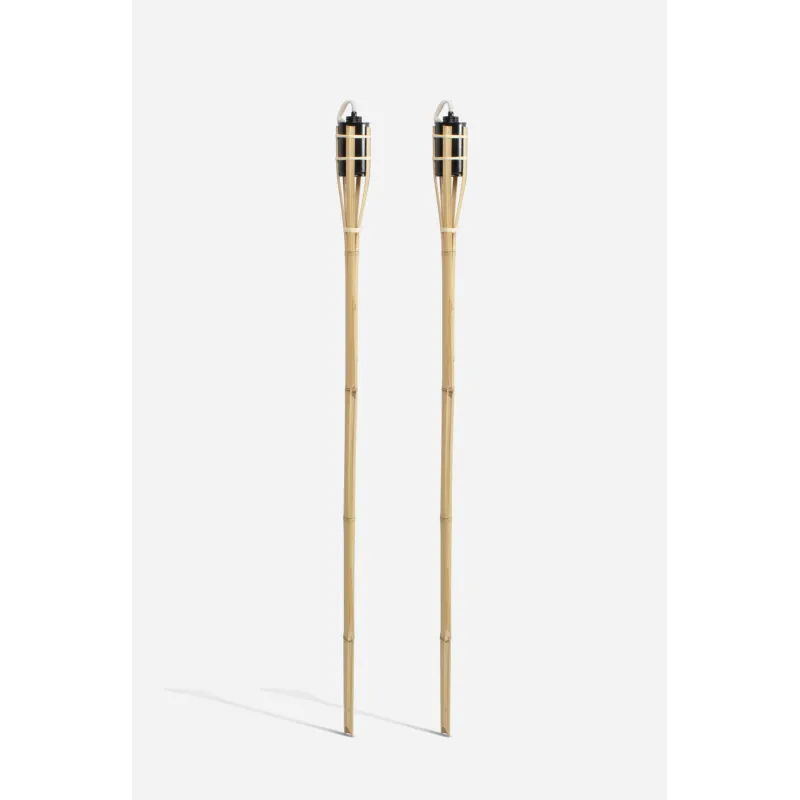 Pack de 2 y 4 Antorchas de Bambú - Varias Medidas