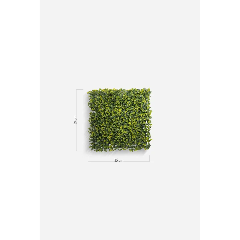 Jardín Vertical Decorativo de Polietileno de 50x50 cm - Varios Modelos