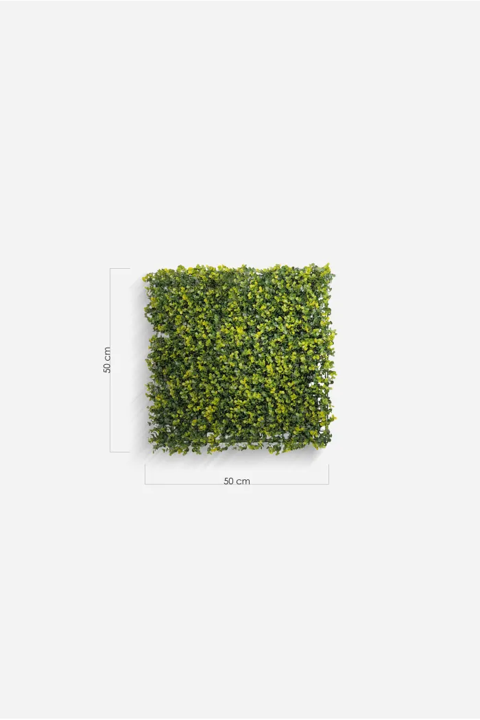 Jardín Vertical Decorativo de Polietileno de 50x50 cm - Varios Modelos