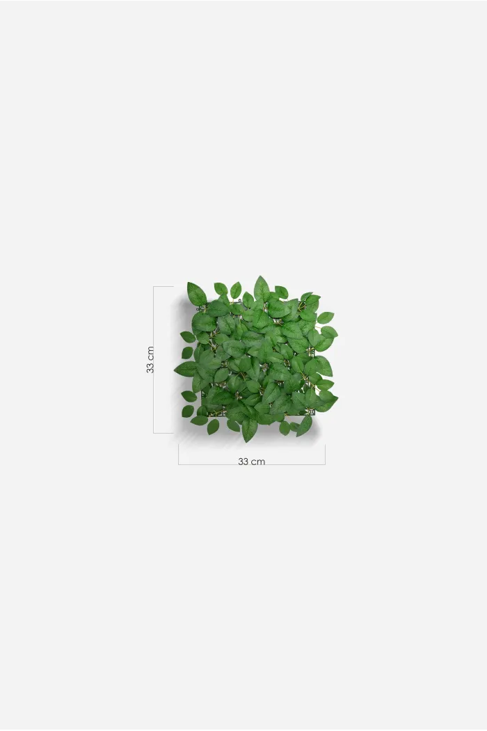 Jardín Vertical Decorativo de Polietileno de 33x33 cm - 2 Modelos