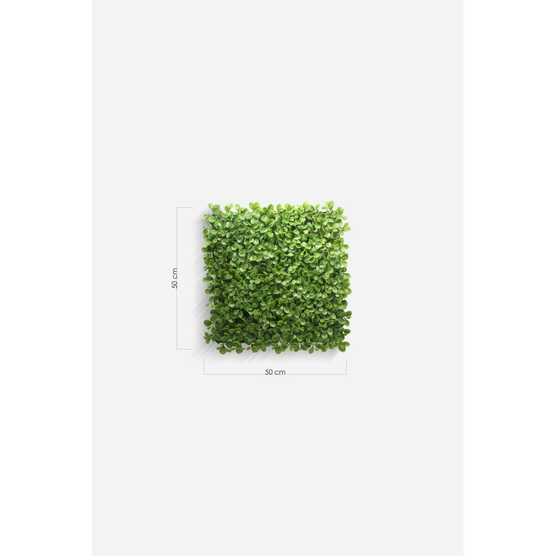 Jardín Vertical Decorativo de Polietileno de 50x50 cm - Varios Modelos