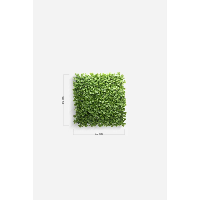 Jardín Vertical Decorativo de Polietileno de 50x50 cm - Varios Modelos