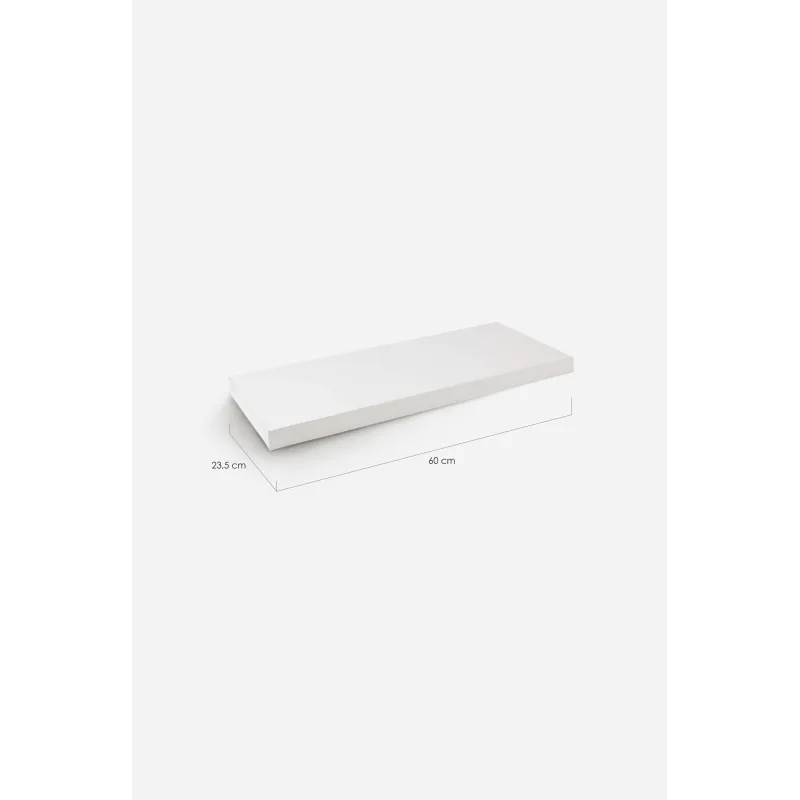 Estante Flotante de Pared MDF y Melamina | Varios Tamaños y Colores
