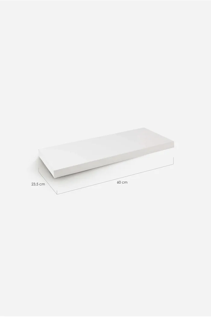 Estante Flotante de Pared MDF y Melamina | Varios Tamaños y Colores
