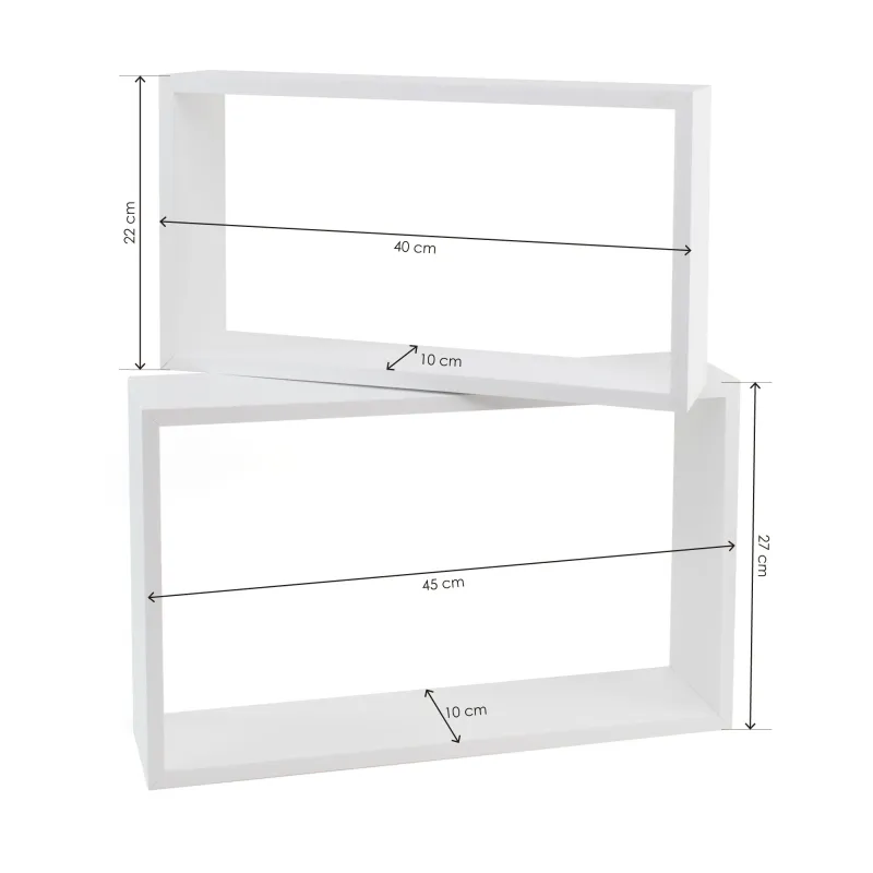 Estante Flotante de Pared MDF y Melamina | Varios Colores